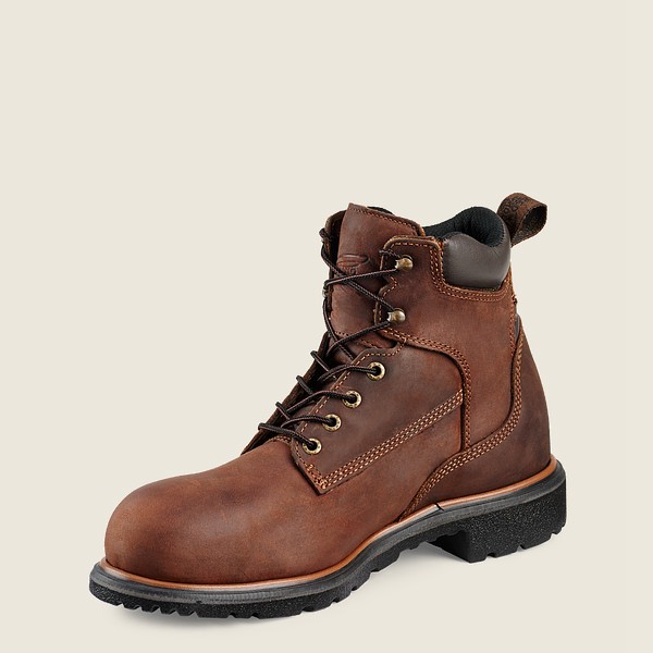 Red Wing Safety Boots Dynaforce® - 6-Inch Waterproof Toe - Brune - Herre 5946-JLCFG